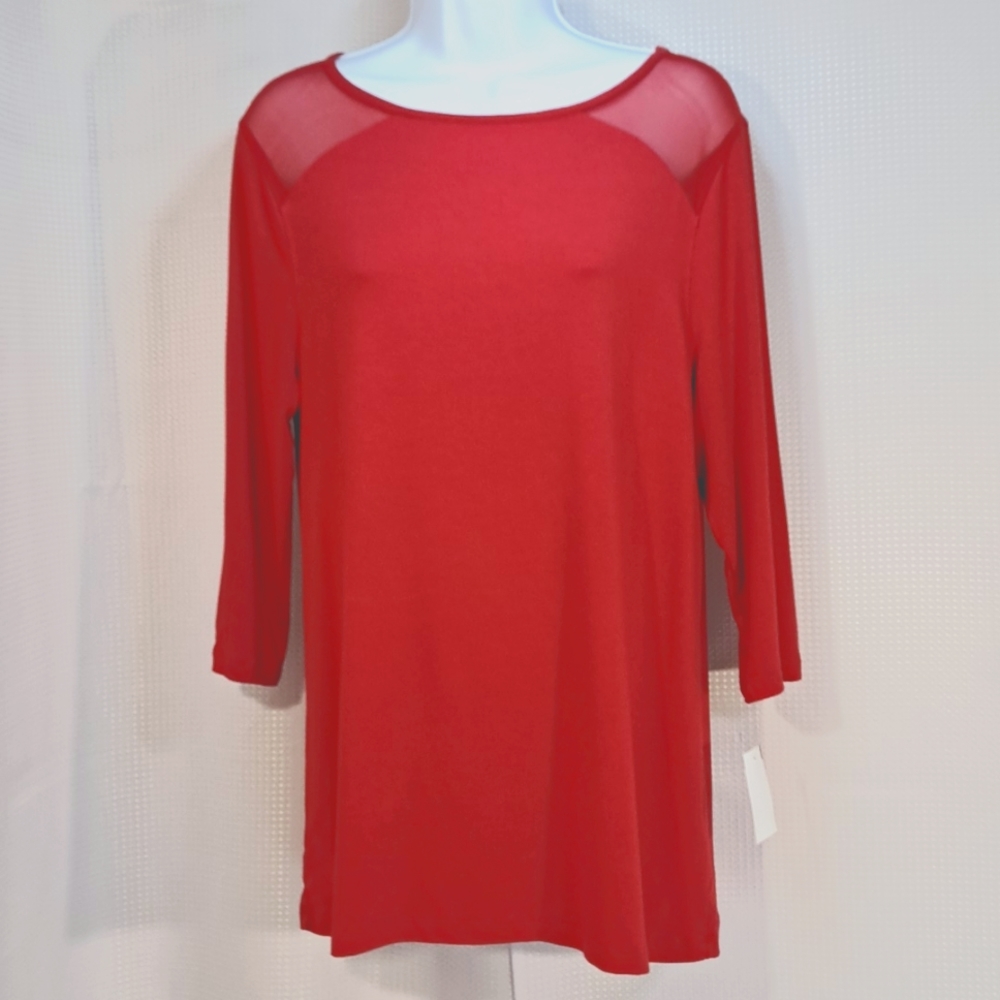 NWT MM Meesh & Mia Top, Sz L